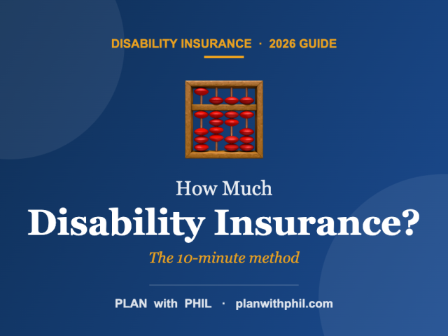 How Much Disability Insurance Do I Need? The 10-Minute Method (2026)