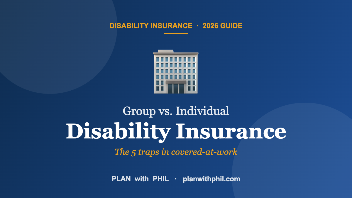 Group vs. Individual Disability Insurance — Plan With Phil disability guide