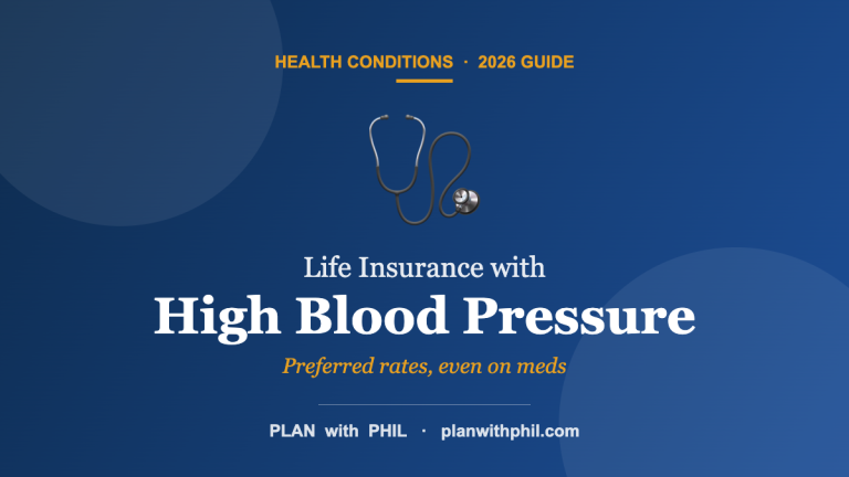 Life Insurance with High Blood Pressure — Plan With Phil guide