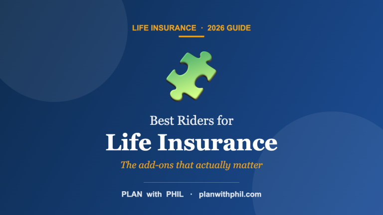 Best Riders for Life Insurance — Plan With Phil guide