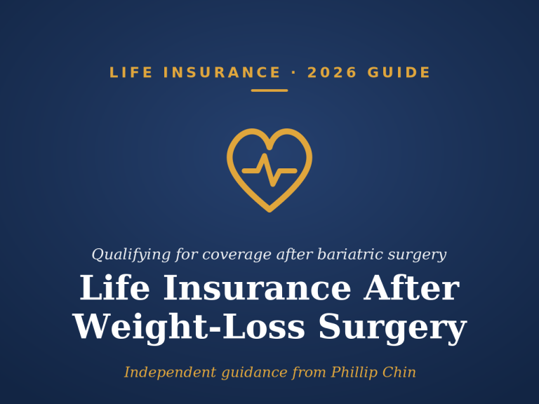 Life insurance after weight-loss surgery 2026 guide