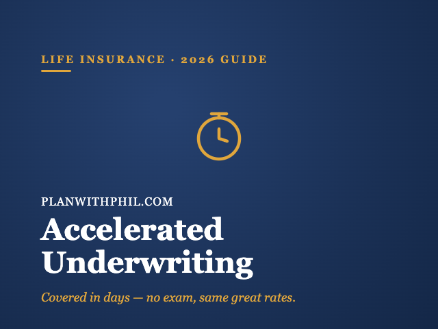 Accelerated underwriting life insurance guide cover