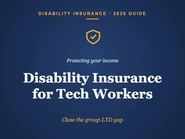 Disability insurance for tech workers and engineers guide cover